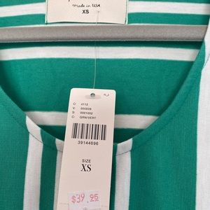 NWT Puella Striped Swing Tank